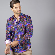 Load image into Gallery viewer, CLAUDIO LUGLI Hakuna Matata Print Shirt (CP6959)