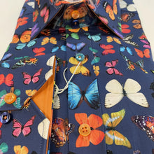 Load image into Gallery viewer, Claudio Lugli Butterfly Print Shirt (CP6938)