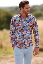 Load image into Gallery viewer, CLAUDIO LUGLI MONACO GRAND PRIX PRINT SHIRT - CP6968