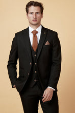 Load image into Gallery viewer, Marc Darcy Max 3PC Black Suit