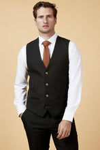 Load image into Gallery viewer, Marc Darcy Max 3PC Black Suit
