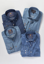 Load image into Gallery viewer, Washed Chambray Shirt (7717A)