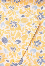 Load image into Gallery viewer, Regular Fit Lemon Print Linen Cotton Short Sleeve Shirt - 4479A