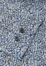 Load image into Gallery viewer, Regular Fit Navy Ditsy Floral Cotton Shirt