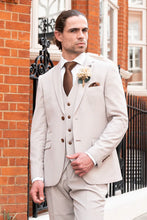 Load image into Gallery viewer, MAYFAIR STONE TEXTURED THREE PIECE SUIT