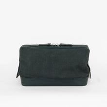 Load image into Gallery viewer, Grey Harris Tweed Gladstone Washbag