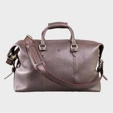Load image into Gallery viewer, Oak Premium Leather Holdall – Genuine Leather Travel & Weekend Bag