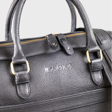 Load image into Gallery viewer, Alder Pebble Grain Leather Techbag (Brown)