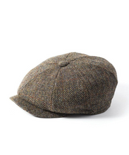 Load image into Gallery viewer, Failsworth Carloway Harris Tweed Newsboy Cap