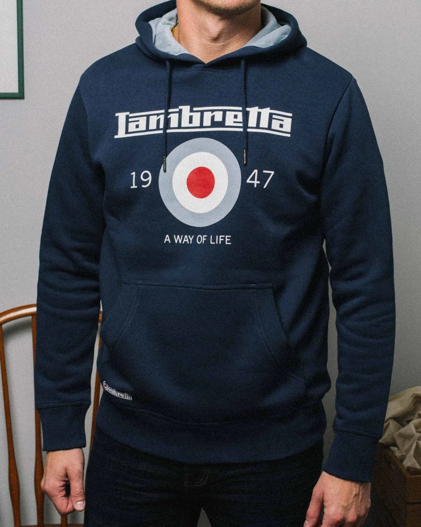 LAMBRETTA Target Hoodie The Black Bicycle