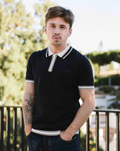 Load image into Gallery viewer, LAMBRETTA BAGGIO Tipped SS Knit Polo