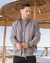 Load image into Gallery viewer, Lambretta Showerproof Grey Harrington Jacket