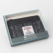 Load image into Gallery viewer, HARRIS TWEED Card Holder in Grey