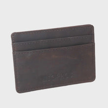 Load image into Gallery viewer, HARRIS TWEED Card Holder in Brown