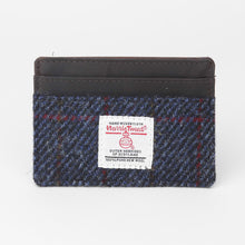 Load image into Gallery viewer, HARRIS TWEED Card Holder in Blue