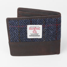 Load image into Gallery viewer, HARRIS TWEED Wallet in Blue