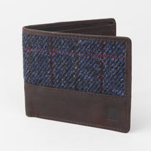 Load image into Gallery viewer, HARRIS TWEED Wallet in Blue