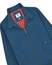 Load image into Gallery viewer, Lambretta Showerproof Dark Blue Harrington Jacket