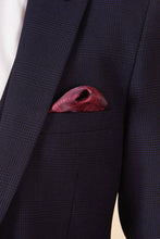 Load image into Gallery viewer, Marc Darcy BROMLEY Navy Check 3pc Suit