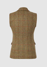 Load image into Gallery viewer, BUCKTROUT Pippa Harris Tweed Waistcoat Mustard