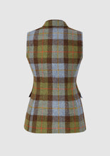 Load image into Gallery viewer, PIPPA WAISTCOAT Harris Tweed - GREEN/BLUE