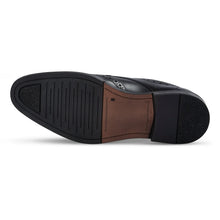 Load image into Gallery viewer, CAMBRIDGE - BLACK LEATHER BROGUE SHOE