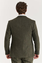 Load image into Gallery viewer, PAUL ANDREW OSCAR GREEN TWEED THREE PIECE SUIT