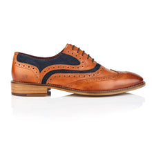 Load image into Gallery viewer, Shelby Oxford Tan / Navy