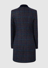 Load image into Gallery viewer, BUCKTROUT TORI ¾ COAT - NAVY MULTI CHECK
