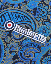 Load image into Gallery viewer, Lambretta Paisley Brand Polo Navy / Khaki
