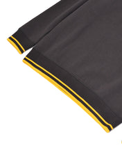 Load image into Gallery viewer, LAMBRETTA Tipped Quarter Zip Sweat Black