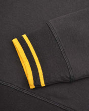 Load image into Gallery viewer, LAMBRETTA Tipped Quarter Zip Sweat Black