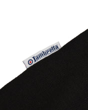 Load image into Gallery viewer, LAMBRETTA L/S Tipped Knitted Polo Black