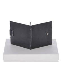 Load image into Gallery viewer, Crumble 8 Card, ID & Coins Bill Fold Tab Wallet Black/crum : 1411 C