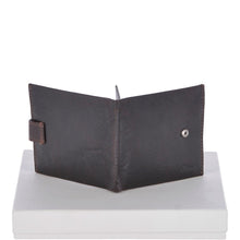 Load image into Gallery viewer, Crumble 8 Card, ID & Coins Bill Fold Tab Wallet Brown/crum : 1411 C