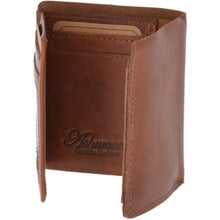 Load image into Gallery viewer, Copy of Leather Oily Hunter Bill Fold Card And Identification Wallet Chestnut : 1885