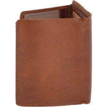 Load image into Gallery viewer, Copy of Leather Oily Hunter Bill Fold Card And Identification Wallet Chestnut : 1885