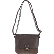 Load image into Gallery viewer, Aswood Leather Crossbody Bag Brown: Dom