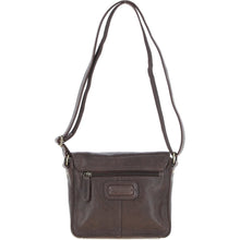Load image into Gallery viewer, Aswood Leather Crossbody Bag Brown: Dom