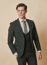 Load image into Gallery viewer, Marc Darcy Bromley Olive Check Suit