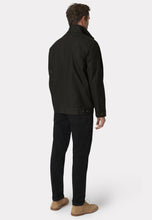Load image into Gallery viewer, Brett Black Cotton Twill Carbon Finish Jacket