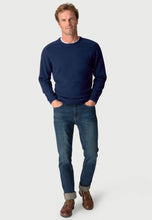 Load image into Gallery viewer, CHARLBURY Lambswool 7 Gauge Crew Neck Jumper
