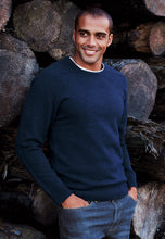 Load image into Gallery viewer, CHARLBURY Lambswool 7 Gauge Crew Neck Jumper