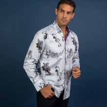 Load image into Gallery viewer, Claudio Lugli Lead Singer Printed Shirt (CP6961)