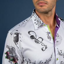 Load image into Gallery viewer, Claudio Lugli Lead Singer Printed Shirt (CP6961)