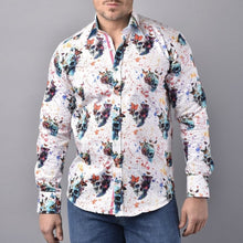 Load image into Gallery viewer, Claudio Lugli Vivid Chaos Skull Shirt (CP6890)