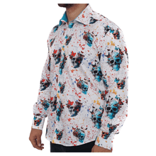 Load image into Gallery viewer, Claudio Lugli Vivid Chaos Skull Shirt (CP6890)
