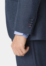 Load image into Gallery viewer, Tailored Fit Clifford Navy Donegal Wool Suit - Waistcoat Optional