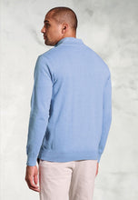 Load image into Gallery viewer, Copenhagen Cotton Merino Zip Neck Jumper