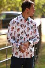 Load image into Gallery viewer, CLAUDIO LUGLI DARTBOARD PINUP PRINT SHIRT (CP6987)